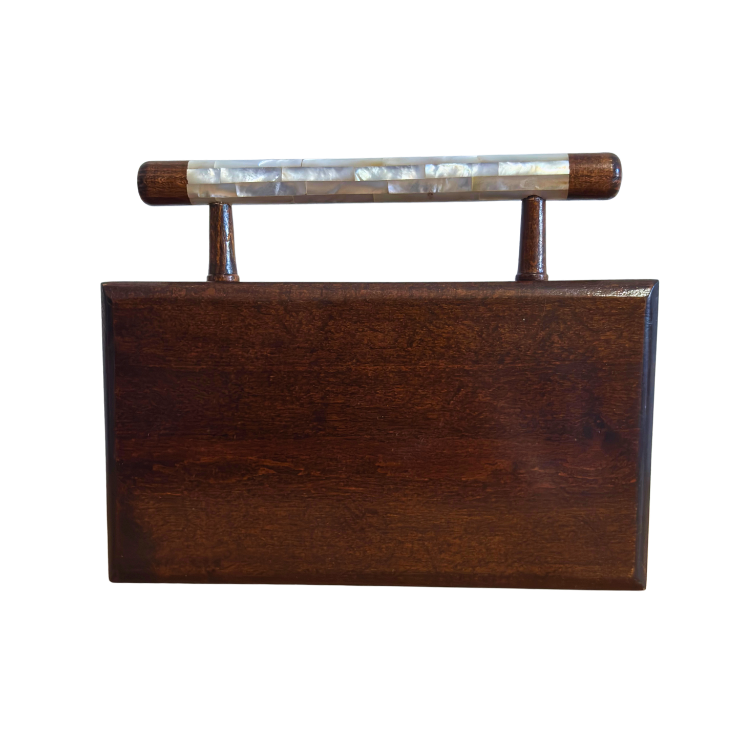 Yasmine – Clutch Damascena di Lusso con Madreperla & Interno in Broccato