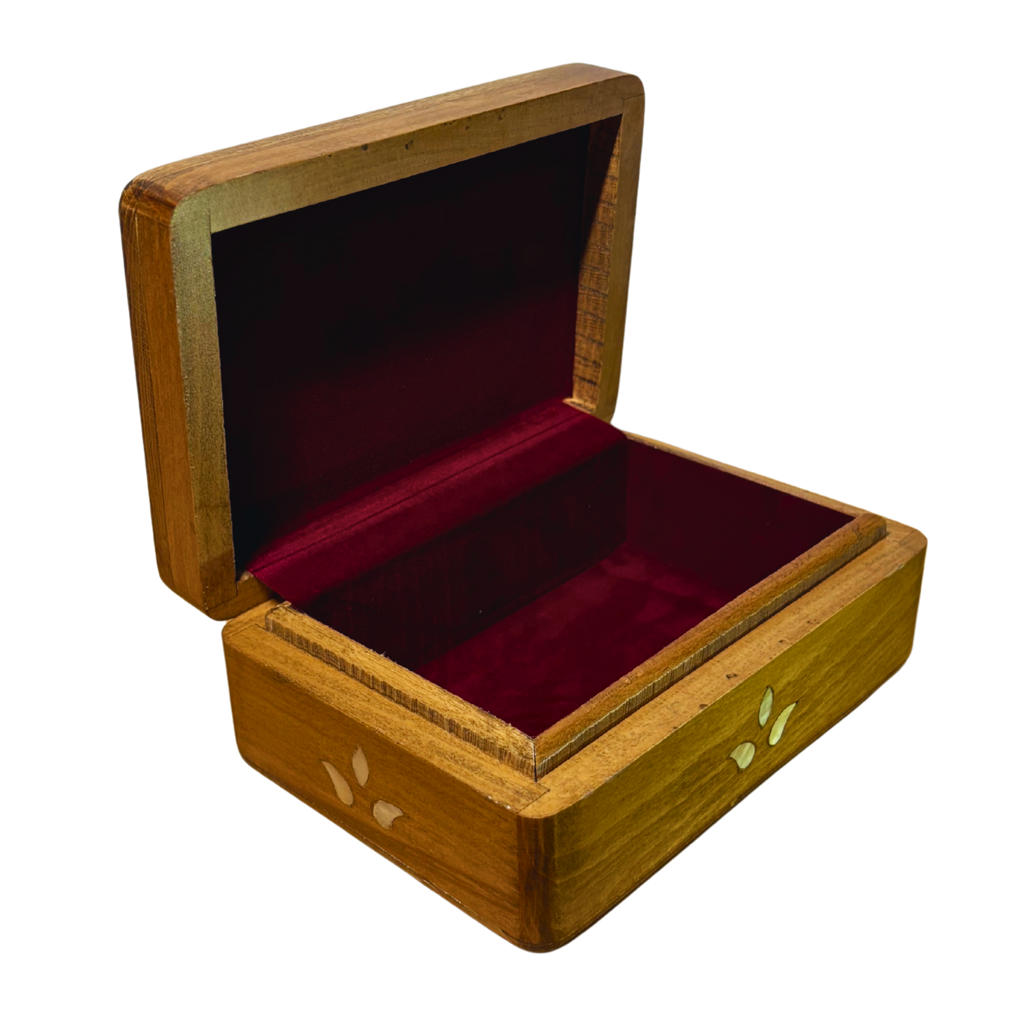 Handcrafted Damascene Luxury Box – Mother of Pearl & Velvet Elegance