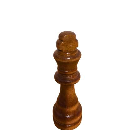 Handcrafted Wooden Chess Pieces Set – Timeless Artisan Craftsmanship
